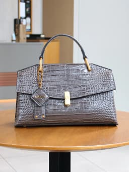 2026 New Retro Blue Snake-Shaped High-Grade Handbag Fashion Luxury Handbag Lightweight Large-Capacity One-Shoulder Mensen