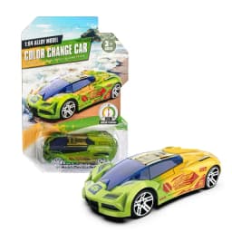 Magic Color Changing Racing Car Model 1:64 Temperature Sensitive Inertia Pull Back Cars Toys Crash-Resistant Durable Boys Gift