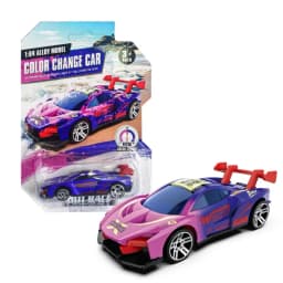 Magic Color Changing Racing Car Model 1:64 Temperature Sensitive Inertia Pull Back Cars Toys Crash-Resistant Durable Boys Gift