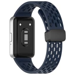 Magnetic D Buckle Sports Silicone Band For Samsung Galaxy Fit 3 Fit3 SM-R390 Replacement Strap Wristband Bracelet Accessories