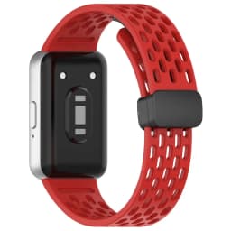 Magnetic D Buckle Sports Silicone Band For Samsung Galaxy Fit 3 Fit3 SM-R390 Replacement Strap Wristband Bracelet Accessories