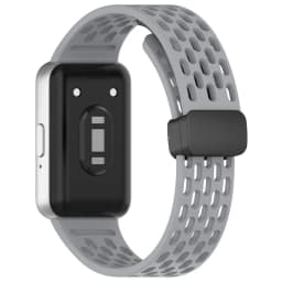 Magnetic D Buckle Sports Silicone Band For Samsung Galaxy Fit 3 Fit3 SM-R390 Replacement Strap Wristband Bracelet Accessories