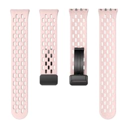 Magnetic D Buckle Sports Silicone Band For Samsung Galaxy Fit 3 Fit3 SM-R390 Replacement Strap Wristband Bracelet Accessories