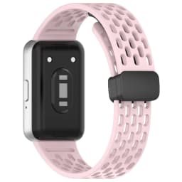 Magnetic D Buckle Sports Silicone Band For Samsung Galaxy Fit 3 Fit3 SM-R390 Replacement Strap Wristband Bracelet Accessories
