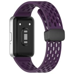 Magnetic D Buckle Sports Silicone Band For Samsung Galaxy Fit 3 Fit3 SM-R390 Replacement Strap Wristband Bracelet Accessories