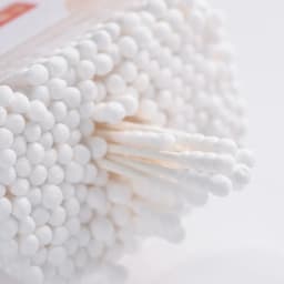 Sticks Cotton 400PCS Organic Baby Cotton Swabs Paper Buds for Baby Ear Nose Clean Ultra Safe Hypo-allergenic Biodegradable