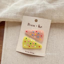 2pcs/set Cute Jelly Color Korean Fashion Kids Girl Hair Clip Triangle Candy Sweet Barrttes for Children BB's Clip Headwear