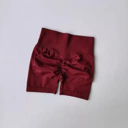 Summer Women's Yoga Shorts High Waist Breathable Fitness Shorts Lift Sports Running Shorts Cycling Push-Up Workout Gym Shorts