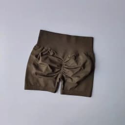 Summer Women's Yoga Shorts High Waist Breathable Fitness Shorts Lift Sports Running Shorts Cycling Push-Up Workout Gym Shorts