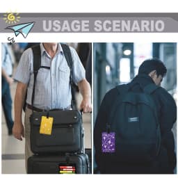 New Letter Airplane Shaped Luggage Bag PVC Tag Name ID Bag Identification Tag Travel Accessories
