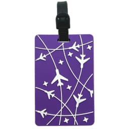 New Letter Airplane Shaped Luggage Bag PVC Tag Name ID Bag Identification Tag Travel Accessories