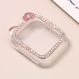 Protective Case for Apple Watch Case 9/8/7 41 46mm 45mm Bling Rhinestone Bumper Frame Cover iWatch Series 10/6/5/4 SE 40mm 44mm