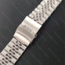 18mm 19mm 20mm 21mm 22mm 24mm Solid Stainless Steel Strap for Seiko SKX for Jubilee Bracelet Curved End Men Watch Accessories