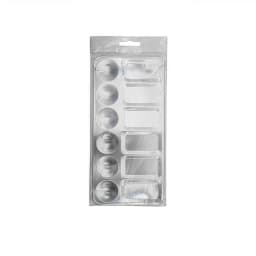 Silver aluminum color palette, simple color palette, watercolor pigment board, art painting supplies