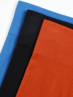 High Waisted Seamless Yoga Leggings, Ribbed Sportswear Tights, Fitness Apparel for Women, Gym and Casual Wear For Fall & Winter