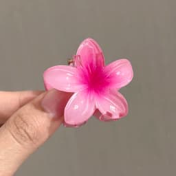 4cm Small Gradient Flower Hair Clips New Sweet Flower Side Barrettes Crab Hairpins Baby Headwear For Women Hair Accessories Gift
