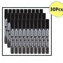 1-100Pcs Waterproof Oil-based Marker Pen Quick Dry Black Blue Red Ink Permanent for Metal Glass Stationery Art School Supply