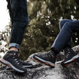 Outdoor Waterproof Hiking Boots Men's Women's Spring And Autumn Hiking Wear-resistant Mountain Sports Boots Hunting Sports Shoes