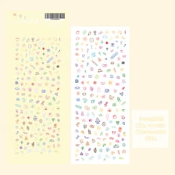 Cute Cartoon Little Pattern Deco Sticker Hand Account Star Card Photo Album Planner Scrapbook Notebook Diary Decorative Stickers