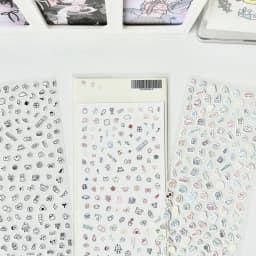 Cute Cartoon Little Pattern Deco Sticker Hand Account Star Card Photo Album Planner Scrapbook Notebook Diary Decorative Stickers