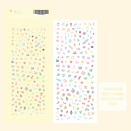Cute Cartoon Little Pattern Deco Sticker Hand Account Star Card Photo Album Planner Scrapbook Notebook Diary Decorative Stickers