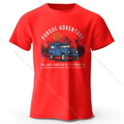 Wilderness Explorer Vintage Medal Printed Unisex Men Women T-Shirt Tees Tops 100% Cotton Topographic Graphic Bushcraft Wear