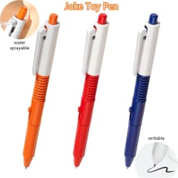 1/3/5 Pcs Prank Ballpoint Pens Children's Novelty Toys for Kids Boy Squirt Water Sprayable Writable Funny Toys Cool Things Gifts