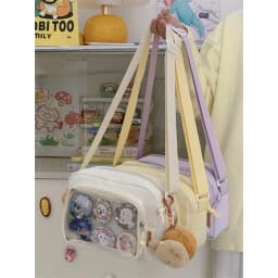 New Japanese JK Crossbody Bags Ulzzang Women Shoulder Bag Small Cute Lolita Itabag Girls Display Plate Kawaii Ita Bag