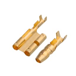 10/20/50sets Car tools 3.5 bullet terminal car electrical wire connector diameter 3.5mm Male Female 1 : 3 Cold press terminal