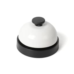 New Metal Hand Bell Delicate Durable Hand Clapping Bell Hand Pressing Service Bell Table Game Toy Accessories