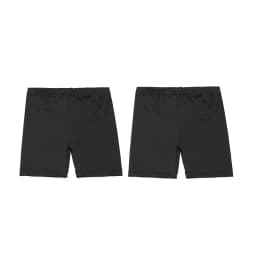 2 Piece Girls Running Thin Leggings Cartwheel Shorts Safety Comfortable Soft Shorts