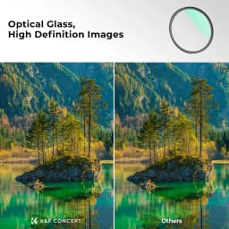K&F CONCEPT UV Filter Lens MC Ultra Slim Optics with Multi Coated Protection 37mm 39mm 49mm 52mm 58mm 62mm 67mm 77mm 82mm 86mm