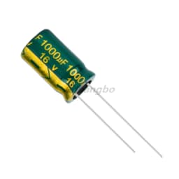 10pcs-20pcs 16V1000UF 1000UF 16V 8*16 low ESR/impedance high frequency aluminum electrolytic capacitor size 8*16 16V 1000uf 20%