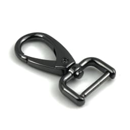 1piece Metal Detachable Snap Hook Trigger Clips Buckles for Leather Strap/ Belt Keychain Webbing Pet Leash Hooks 5 Sizes