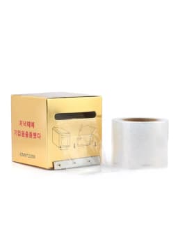 1 Roll 200M Eye Use Clear Plastic Wrap Tattoo Eyebrow Film Professional False Eyelashes Extension Grafting Permanent Makeup Tool