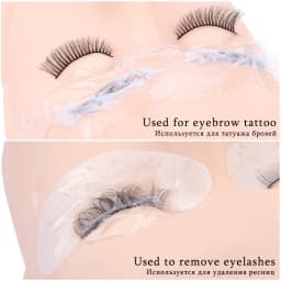 1 Roll 200M Eye Use Clear Plastic Wrap Tattoo Eyebrow Film Professional False Eyelashes Extension Grafting Permanent Makeup Tool