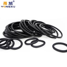 CS1.2/2/4mm OD5-200 NBR O Ring Seal Gasket Thickness Oil and Wear Resistant Automobile Petrol Nitrile Rubber O-Ring Waterproof