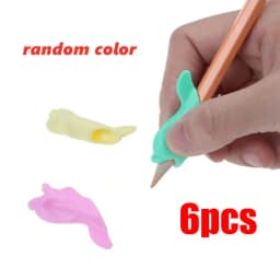 3-12pcs Children Writing Pencil Pen Holder Kids Learning Practise Silicone Pen Aid Grip Posture Correction Device for Students