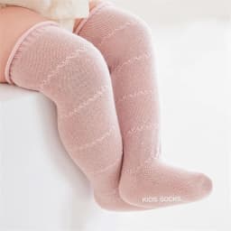 5 Pairs/lot Kids Hollow Out Long Socks Summer Thin Mesh Knee High Princess Sock Infant Toddler Cotton Boneless Socks 0-5 Years
