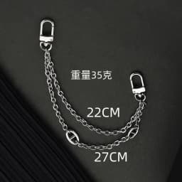 Double Layer Bag Chain For Handbag Decorative Alloy Exquisite DIY Purse Chain Replacement Shoulder Bag Parts Accessories Handles