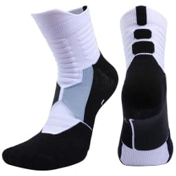 High Quality New Men Outdoor Sports Elite Basketball Socks Men Cycling Socks Compression Socks Cotton Towel Bottom Men's Socks