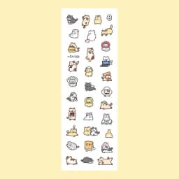 Cartoon Stickers Korean Cute Graffiti Style Rabbit Stickers Kawaii Cartoon Animal Stickers Hand Account Diary Scrapbook Stickers