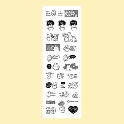 Cartoon Stickers Korean Cute Graffiti Style Rabbit Stickers Kawaii Cartoon Animal Stickers Hand Account Diary Scrapbook Stickers