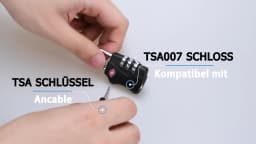 2 Keys for TSA007 TSA002 Master Luggage Keys,Universal Approved TSA007 TSA002 Luggage Suitcase Password Locks 007key