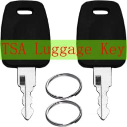 2 Keys for TSA007 TSA002 Master Luggage Keys,Universal Approved TSA007 TSA002 Luggage Suitcase Password Locks 007key