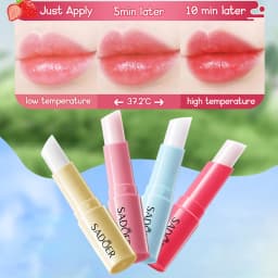 Honey Peach Sandwich Warm Changing Water Lipstick Moisturizing Warm Changing Lipstick 2.5g