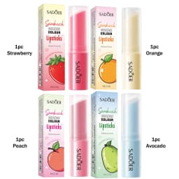 Honey Peach Sandwich Warm Changing Water Lipstick Moisturizing Warm Changing Lipstick 2.5g