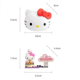 Sanrio Hello Kitty Anime Action Figure Peripheral Models Statue Assembling Toys Desktop Ornament Blind Boxs Birthday Gifts