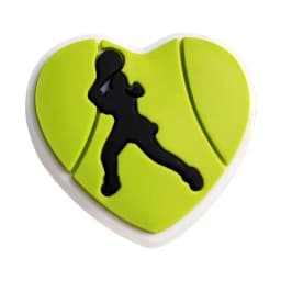 2pcs PVC tennis series ball loving detachable shoe buckle charm accessories decorations for sandals sneaker clog wristbands funs