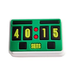 2pcs PVC tennis series ball loving detachable shoe buckle charm accessories decorations for sandals sneaker clog wristbands funs